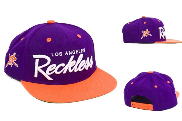 Reckless Snapback Hat #01